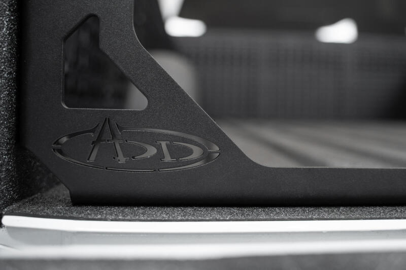 Ford Super Duty F250 Bed Channel Stiffener - Addictive Desert Designs - Black - `23-`27